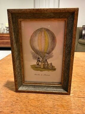 Charles & Robert’s Balloon 1783 Print 4x6